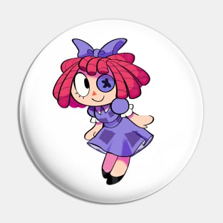 Ragatha curtsy character from the amazing digital circus Pin