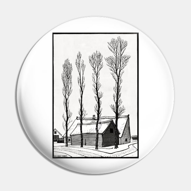 Winter (1920) by Julie de Graag Pin by dailycreativo