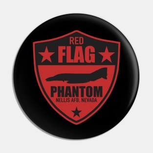 F-4 Phantom Red Flag Pin
