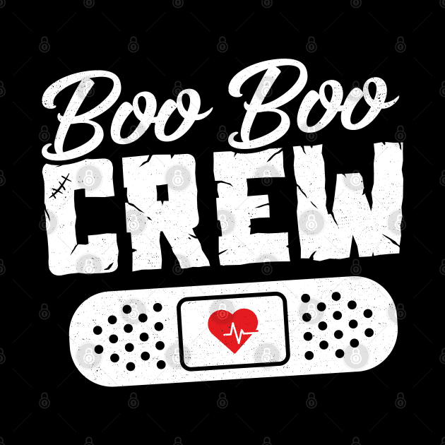 Boo Boo Crew Cute Nurse Costume Girls Funny Halloween by trendingoriginals