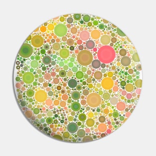 Pastel Organic Colors Abstract Bubble Earth Tones Vector Pattern Pin