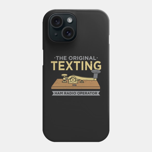 HAM RADIO: Original Texting Phone Case by woormle