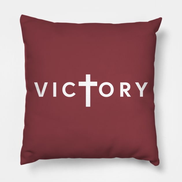 Victory | Jesus | Christian Pillow by TheChristianStore