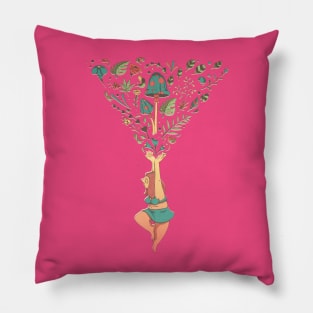 Throw Flower Pillow