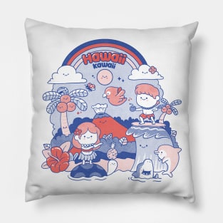 Hawaii Kawaii Pillow