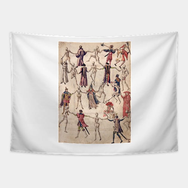 Dance of Death, 16th century (C042/0077) Tapestry by SciencePhoto