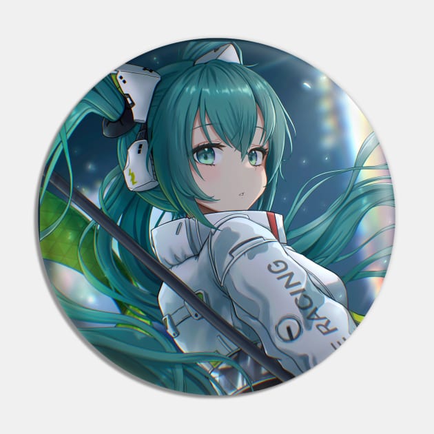 Racing Miku Pin by SUONIKO