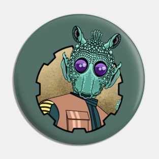 Greedo Bounty Hunter art Pin