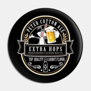 Peter Cotton Ale Beer Pin