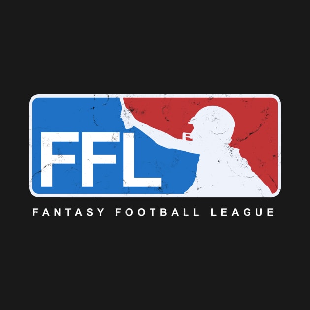 Fantasy Football Logo Tee by NerdGamePlus