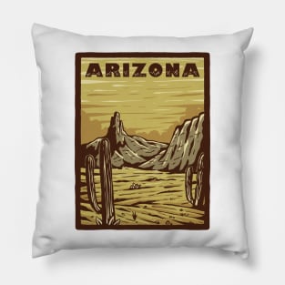 Arizona Beautiful Place Design Pillow