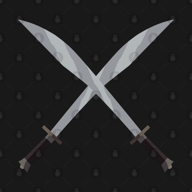 Zuko's Broadswords by CatyAnne