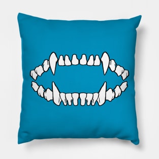 Fox Teeth Pillow