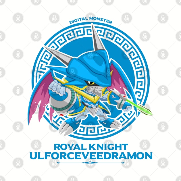 digimon chibi ulforce veedramon by DeeMON