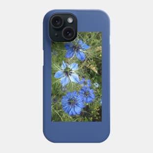 Blue Cornflower photograph Phone Case
