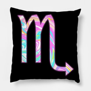 PSYCHEDELIC SCORPIO Pillow