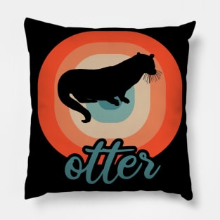 Otter dwarf otters design fan lover children Pillow