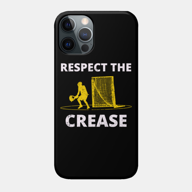 Lacrosse Goalie Funny Humour Sayings - Lacrosse Goalie - Phone Case