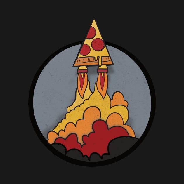 Pizza Rocket by geekers25