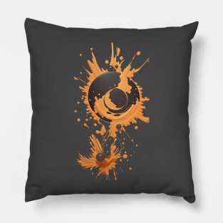 ORANGE SPLASH Pillow