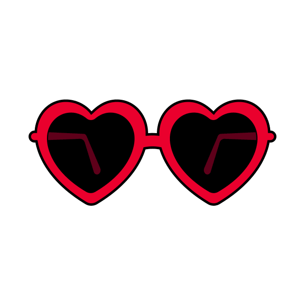 Heart Shaped Sunglasses by Isabelledesign