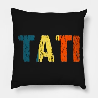 Romanian Tati Dad Father Romania Flag Pillow