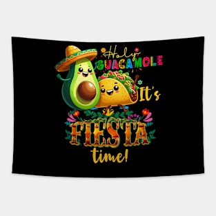 Cinco De Mayo Shirt Holy Guacamole Fiesta Funny Men Women Tapestry