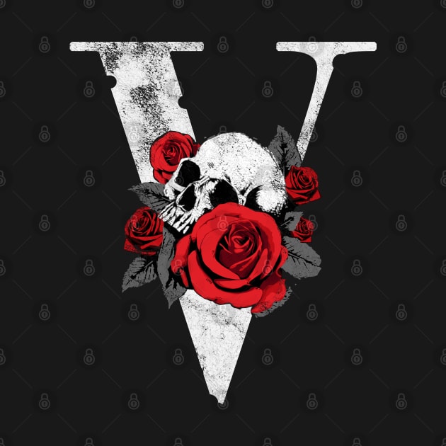 vlone rose skull by SmithyJ88