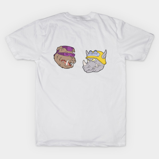 Rocksteady and Bebop TMNT - Ninja Turtles - T-Shirt sold by Cori