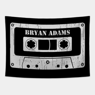 Bryan Adams - Vintage Cassette White Tapestry