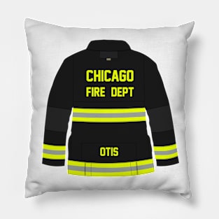 CHICAGO FIRE - OTIS - TURN OUT COAT Pillow