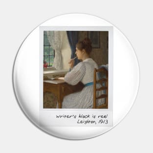 leighton - writer’s block meme Pin