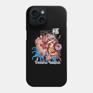 Daruma Goldfisih Phone Case