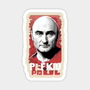 phil collins // vektor art design v6 Magnet