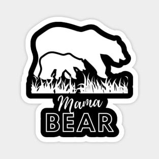 Mama Bear and Cub Mom Love Magnet