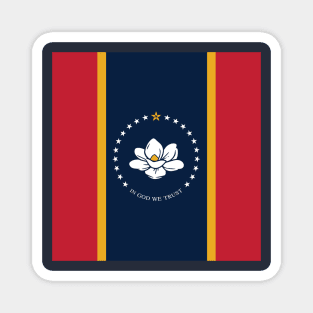 Mississippi Flag, USA. new 2020 Magnet