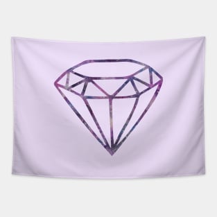 Galaxy Diamond | Purple + Pink Diamond | Watercolor Galaxy Diamond Tapestry