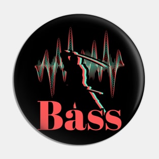 Bass Samurai Pin