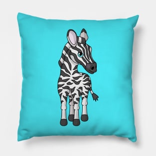 Zany Zebra Pillow