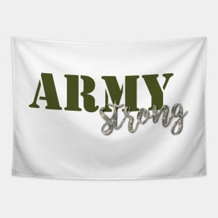 Army Strong - Greem/Digital Camo Tapestry