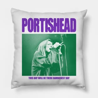 Portishead vintage Pillow