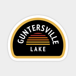 Lake Guntersville Retro Magnet