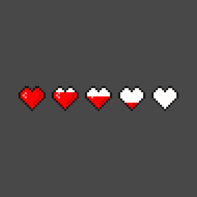 Pixel Hearts - Game Over by info@dopositive.co.uk