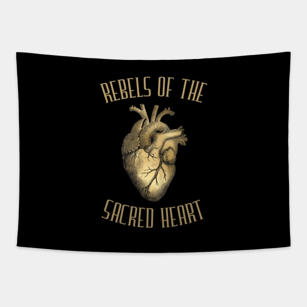 Rebels Of The Sacred Heart Revolution Tapestry by LegitHooligan