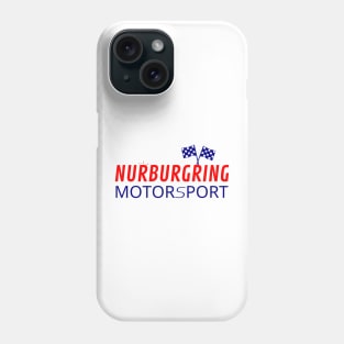 Nurburgring motorsport graphic design Phone Case