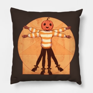 Vitruvian Halloween Pillow