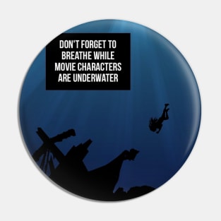 Underwater Movie Character Pin