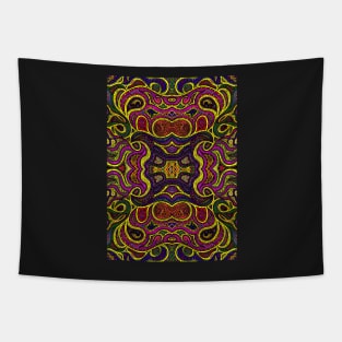 Psychedelic Abstract colourful work 105 Tapestry