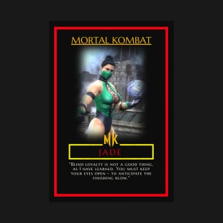 Jade Mortal Kombat (MKX), Poster,pillow and more. T-Shirt