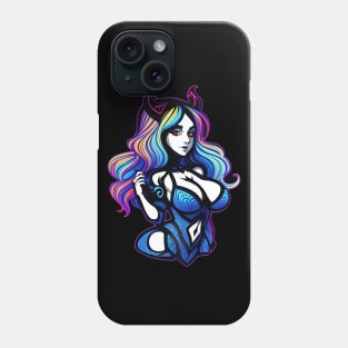 Neon Succubus Phone Case